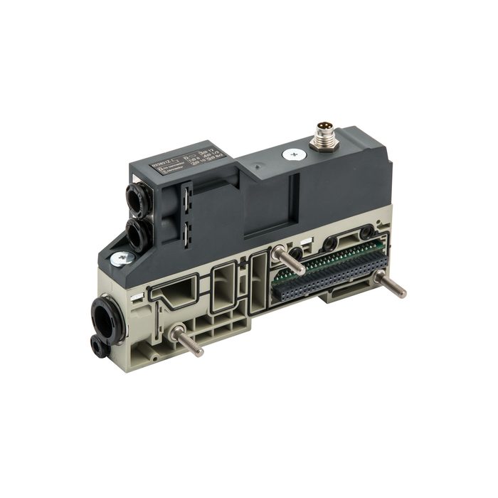 RIEGLER intermediate module EB80, Ø12, drain 2x Ø8, connect. 3/5 separate, with el. ins.