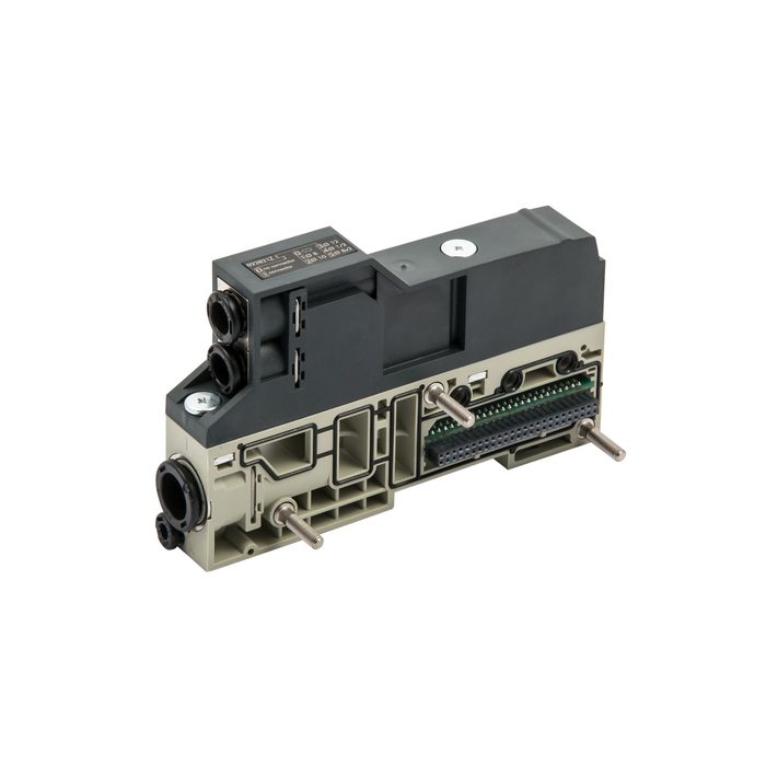 RIEGLER intermediate module EB80, Ø12, drain 2x Ø8, An. 1/3/5/X separate, o. el. ins.