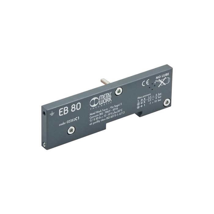 RIEGLER Endplatte EB 80 mit Multipol-Anschluss