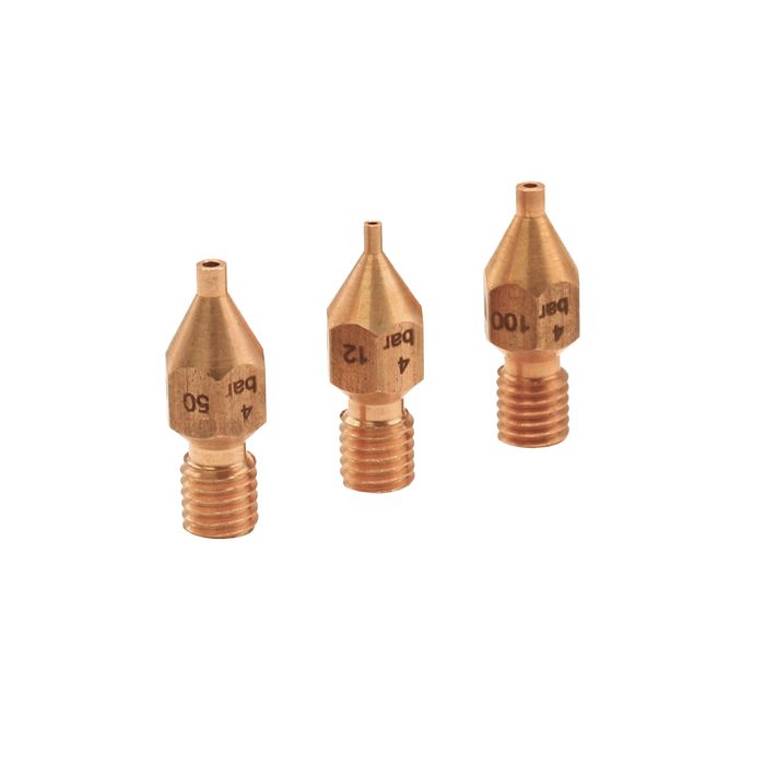 RIEGLER ring nozzle, internal, cutting range 12 - 25 mm, copper