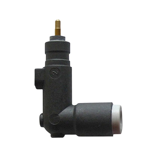 Condor Plastic unloader valve (90°) EV 2WS with quick-connect for 6 mm plastic discharge tube
