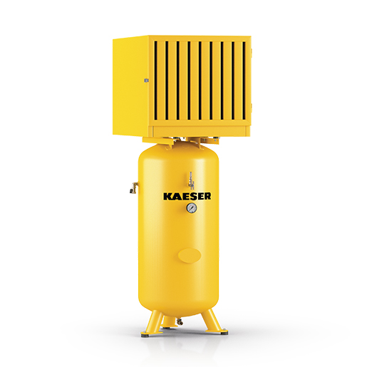 KAESER Industriekolbenkompressor Modell KCT 840-250 (stehend) ölfrei mit Schalldämmhaube