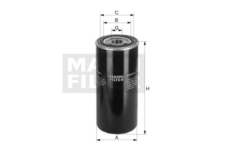 Mann Filter Ölfilter WD 724/6