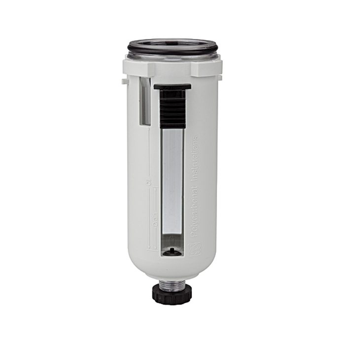 RIEGLER Polycarbonatbehälter inkl. Schutzkorb, »FUTURA«, BG 2, Ablass: HA