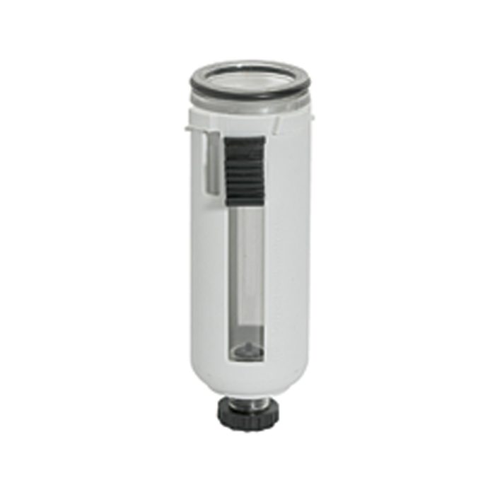 [100140] RIEGLER Polycarbonatbehälter inkl. Schutzkorb, FUTURA, BG 4, Ablass: HA