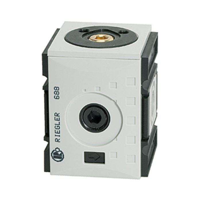 [100275] RIEGLER Verteiler »FUTURA«, BG 1, G 3/8, Abgänge 3 x G 1/4
