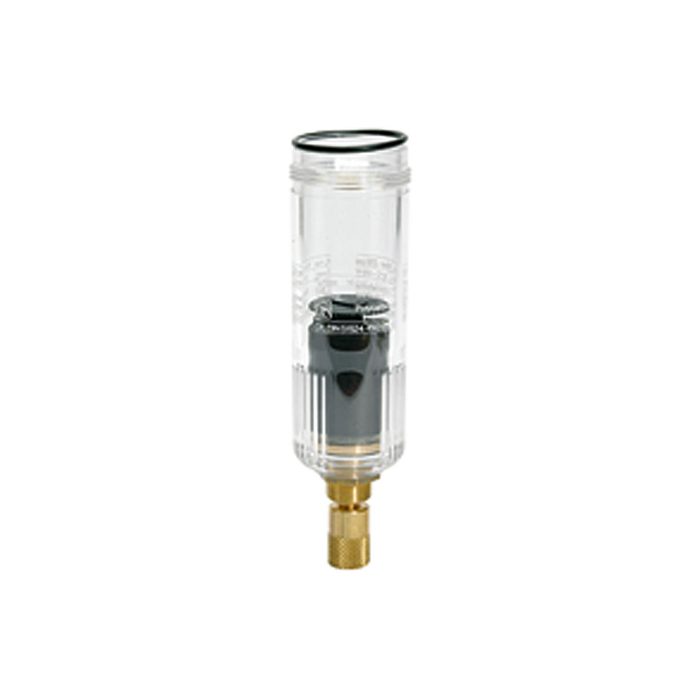 RIEGLER Polycarbonatbehälter, inkl. O-Ring, mit vollautom. Ablassventil