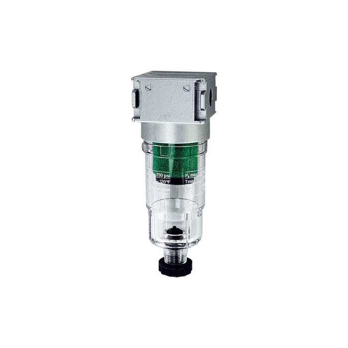 RIEGLER Mikrofilter »multifix-mini« mit PC-Behälter, 0,01 µm, BG 0, G 1/4