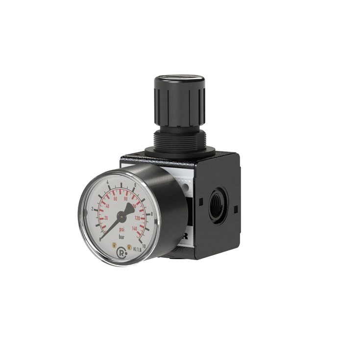 RIEGLER Druckregler »multifix«, inkl. Manometer, BG 1, G 1/4, 0,5 -10 bar