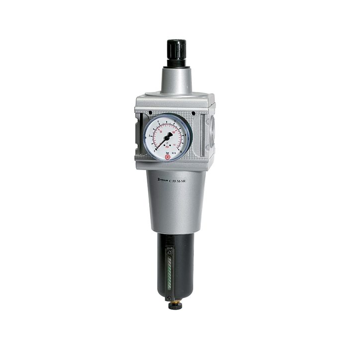 RIEGLER Filter regulator »multifix«, 40 µm, Size 5, G 1, 0.5 - 10 bar