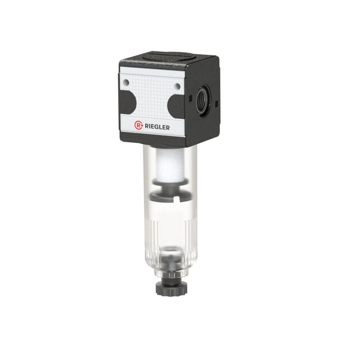 [100514] RIEGLER Filter »multifix«, Polycarbonate container, 5 µm, Size 3, G 1/2