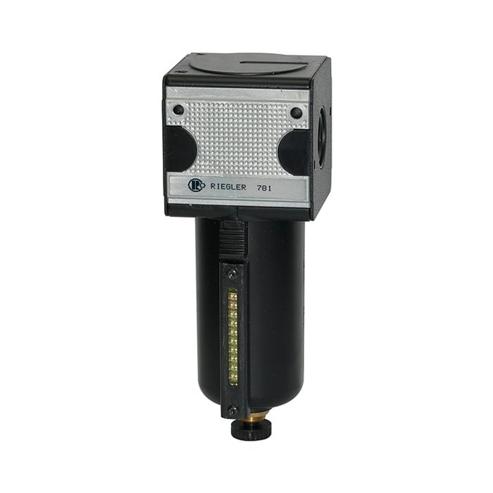 RIEGLER Filter »multifix«, Metal container, Viewing tube, Size 1, G 1/4