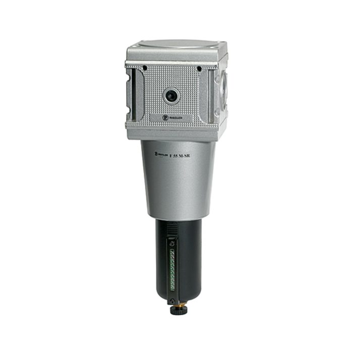 [100526] RIEGLER Filter »multifix«, Metallbeh. u. Sichtrohr, 40 µm, BG 5, G 1, HA