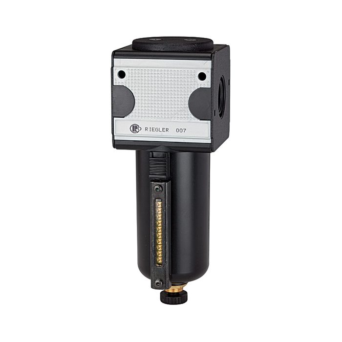 [100537] RIEGLER Microfilter »multifix«, Metal container, 0.01 µm, Size 1, G 1/4
