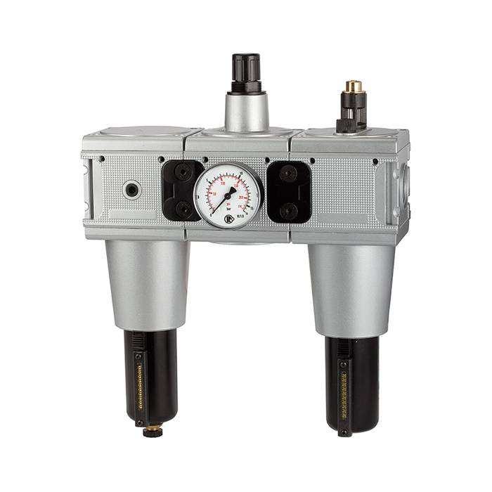 RIEGLER Wartungseinheit 3-tlg. »multifix« mit Metallbehälter, BG 5, G 1