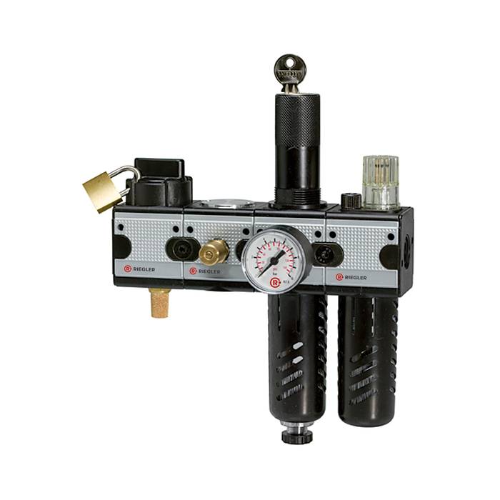 [100604] RIEGLER Wartungsstation SAFETY »multifix«, KH-AV-2-tlg.-WE, HA, BG 5, G 1