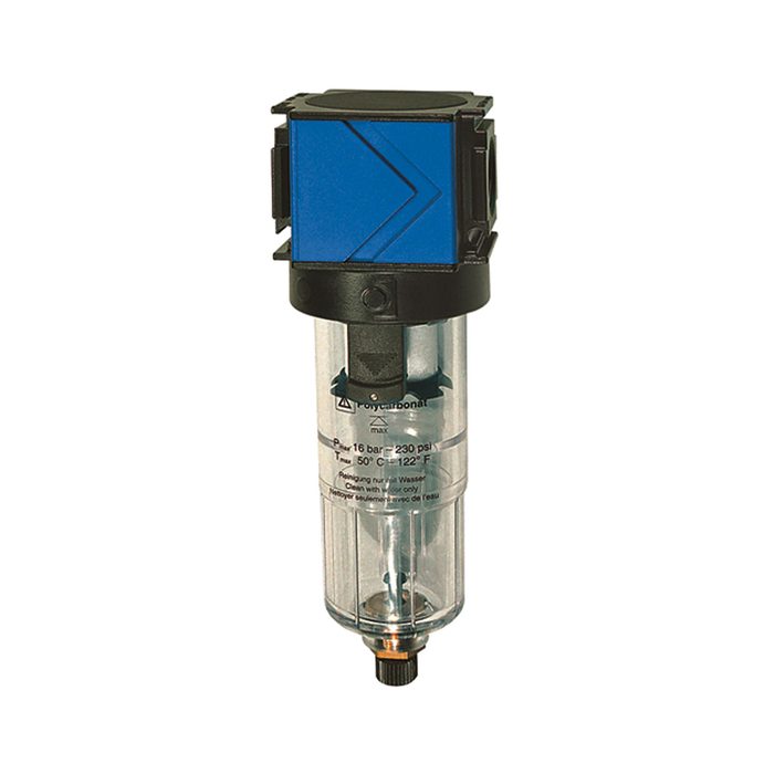 RIEGLER Filter »variobloc«, mit Polycarbonatbehälter, BG 2, G 1/2