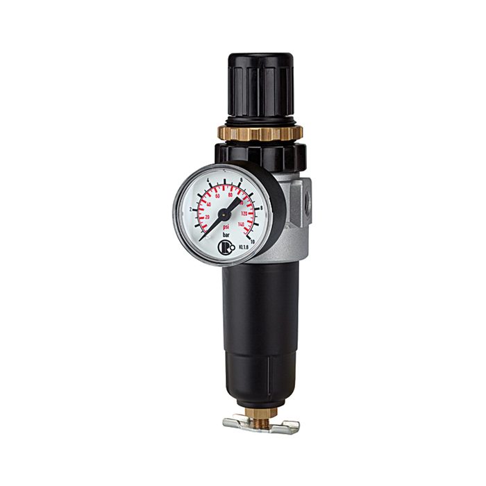 RIEGLER Filterregler »Standard-mini«, Metallbehälter inkl. Mano., G 1/8