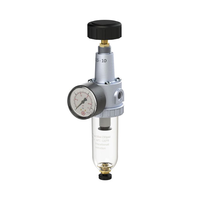 [100922] RIEGLER Filterregler »Standard«, mit Polycarbonatbehälter, BG 1, G 1/4