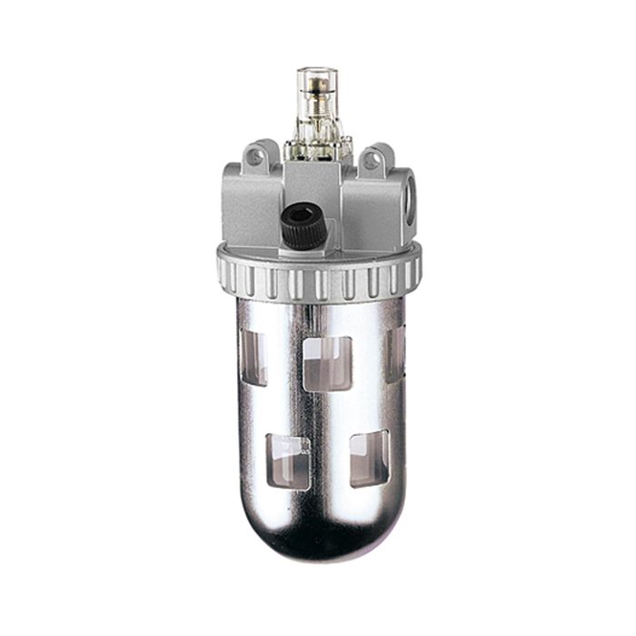 RIEGLER Mist oiler »Standard«, PC container, Prot. cage, Size 1, G 3/8