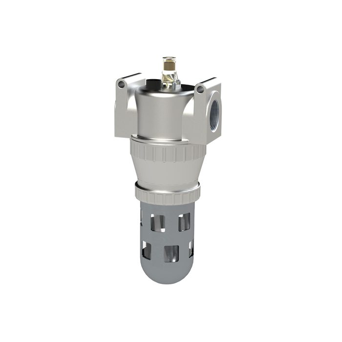 [101028] RIEGLER Mist oiler »Standard«, PC container, Prot. cage, Size 4, G 1 1/4