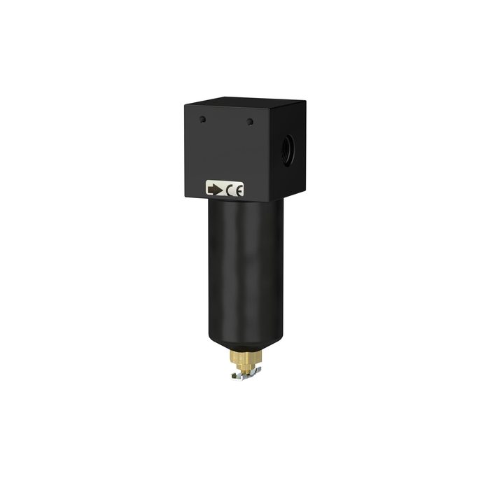RIEGLER Filter for high pressures up to 40 bar, 40 µm, G 3/4