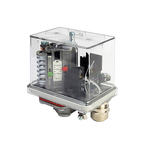 [1010020] TIVAL Pressure switch FF 4-4 GL DAH 0.22 - 4 bar 3/8" Silumin