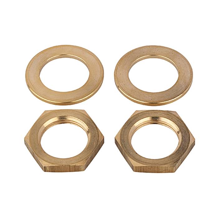 [101315] RIEGLER 2 nuts M20x1.5 and 2 washers, for pressure reg. for water, G 1/4