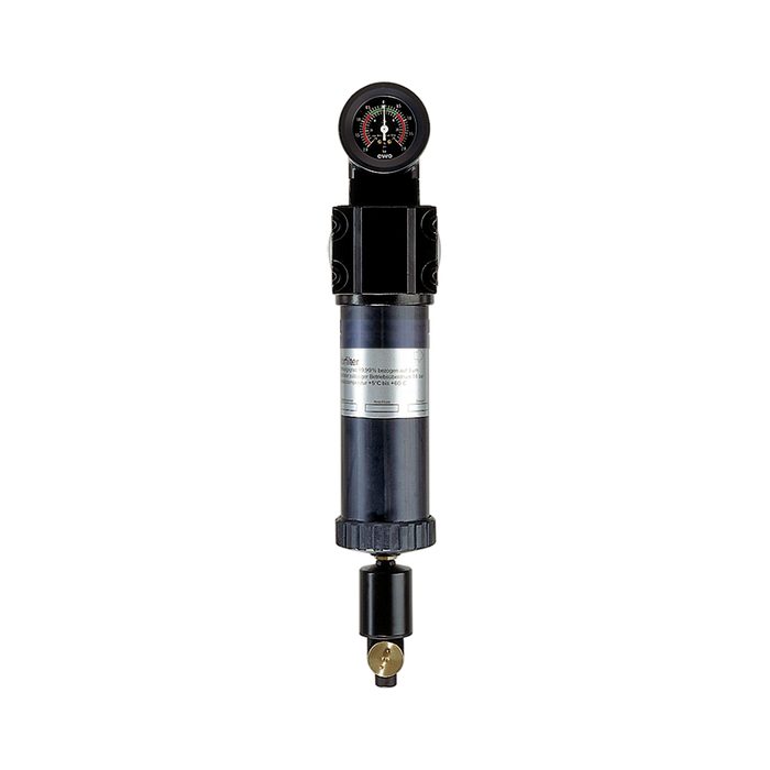 [101548] RIEGLER Vorfilter mit Differenzdruckmanometer, 3 µm, G 1