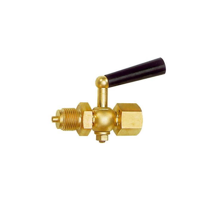 [102650] RIEGLER Manometer-Absperrhahn, Muffe - Zapfen, Edelstahl 1.4571, G 1/2