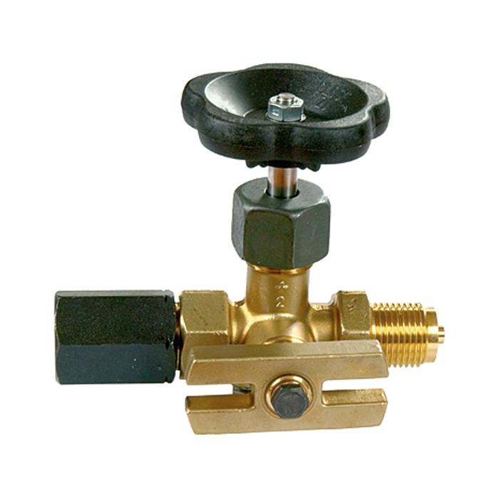 [102673] RIEGLER Blocking valve pressure gauge, taps - tension sleeve, G 1/2