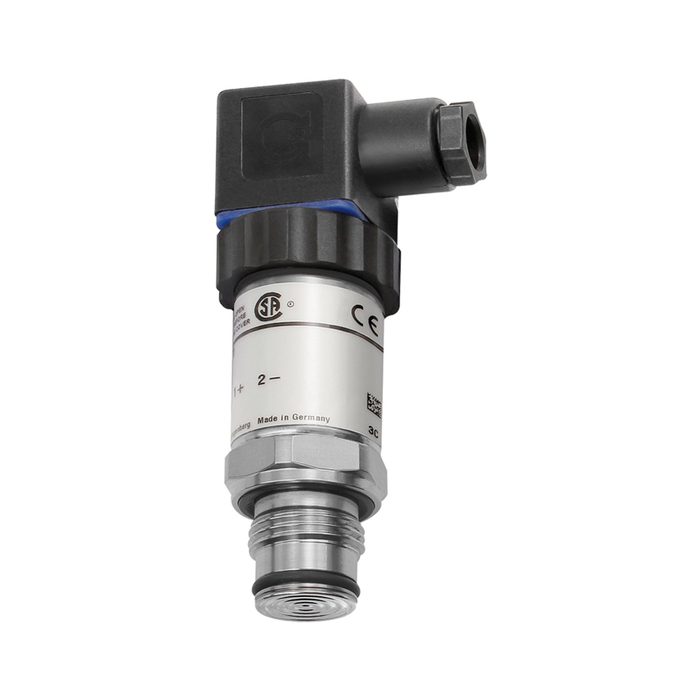 RIEGLER Elektr. Druckmessumf., 0 - 1,0 bar, G 1, CrNi-Stahl 1.4571, 0,2%