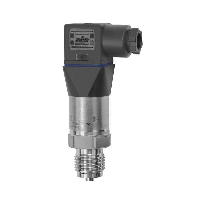 RIEGLER Elektr. Druckmessumf. 0-160,0bar, G 1/2, CrNi-Stahl 1.4571, 0,25%