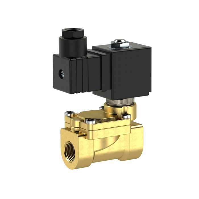 RIEGLER 2/2-MV,MS,NO,vorge.,230-240V,50-60Hz,16VA,NBR,G3/4,PN0,2-16bar