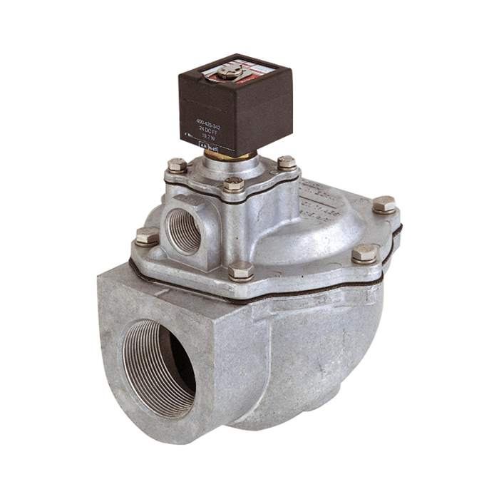 [102992] RIEGLER Pulse diaphragm valve, NC, 24 V DC internal pre-control, G 2 1/2