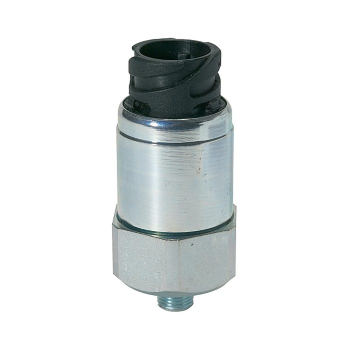 RIEGLER Druckschalter, Bajonettanschluss, Stahl verz., G 1/4, 1-10 bar