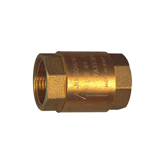 RIEGLER Check valve, reduced passage, G 3/4, 20 mbar