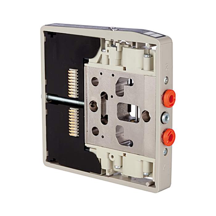 [106675] RIEGLER Ventilscheibe HDM, Anschl.4mm, 2x3/2 NO mono oder 5/3 Mitte bel.