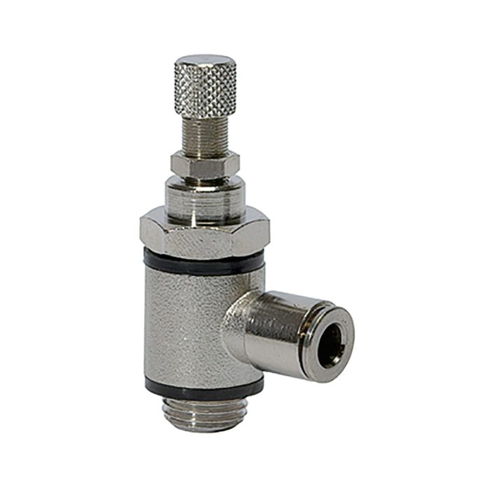 RIEGLER Throttle check valve, Discharge throttle (C) push-in connector