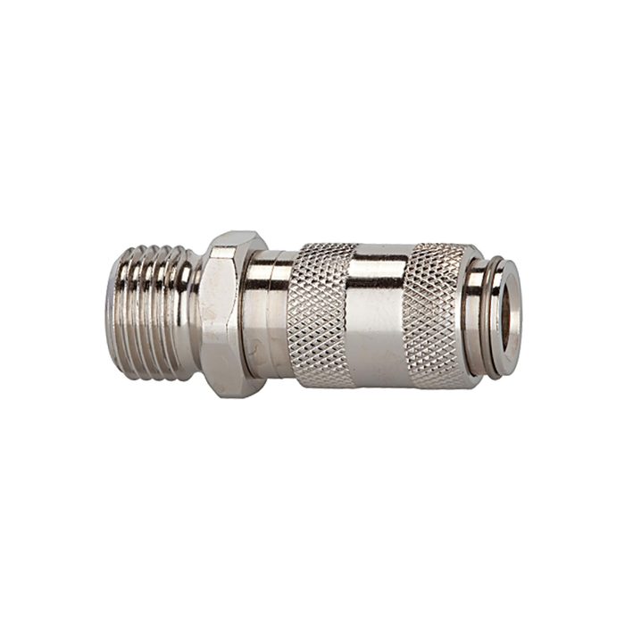 [107108] RIEGLER Quick-connect coupling I.D. 2.7, St. steel 1.4404, G 1/8 ET