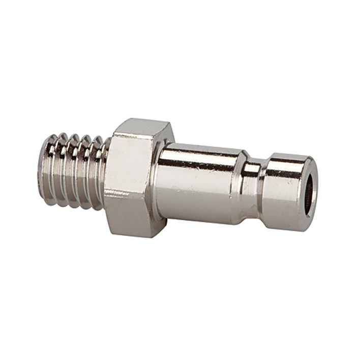 RIEGLER Nippel für Kupplungen NW 2,7, Edelstahl 1.4404, M5 AG, SW 7