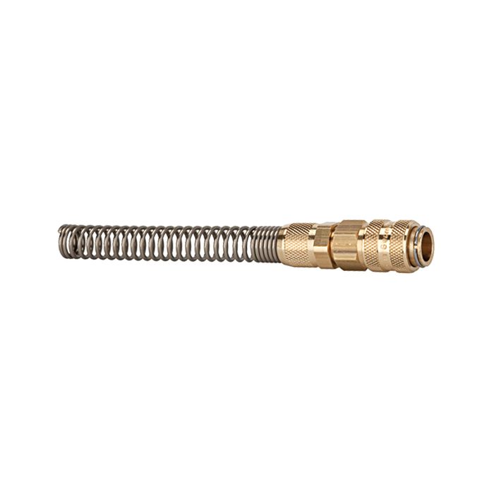 RIEGLER Schnellverschlusskupplung NW 5, MS blank, drehbar, Schlauch 6x4