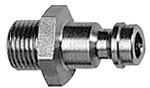 RIEGLER Nippel für Kupplungen NW 5, Edelstahl 1.4305, G 1/8 AG, SW 14