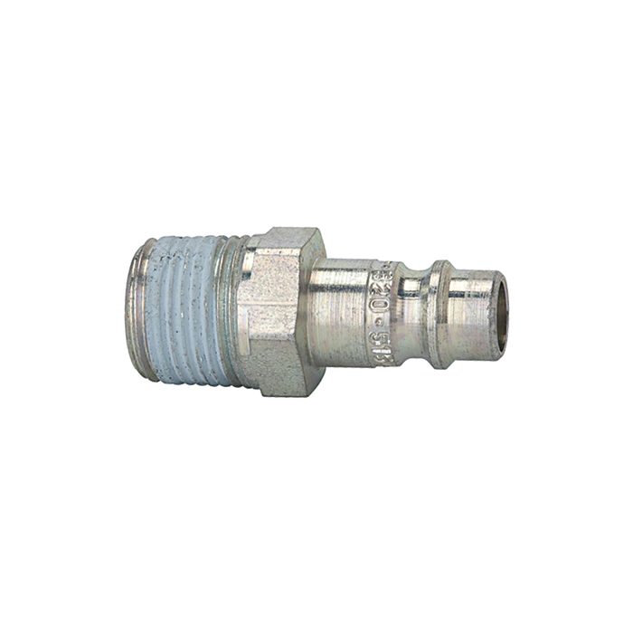 [107377] RIEGLER Nipple for I.D. 7.2 - 7.8, hardened / gal. steel, R 1/4 ET, PTFE