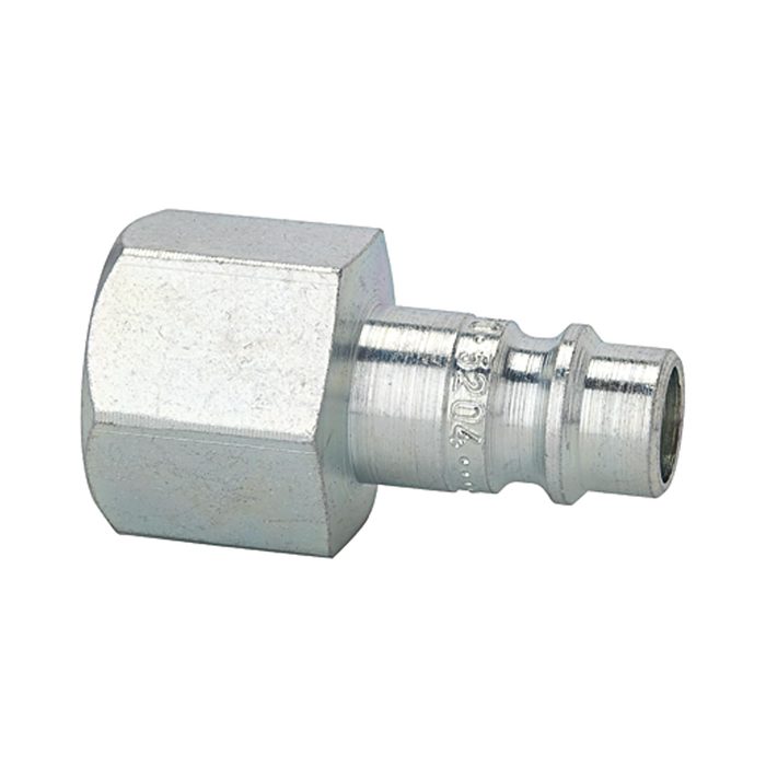 [107380] RIEGLER Nipple for couplings I.D. 7.2 - 7.8, hard. / gal. steel, G 1/8 IT