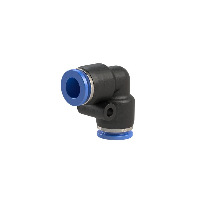 RIEGLER Push-in L-connector »Blue Series«, for hose exterior Ø 10 mm