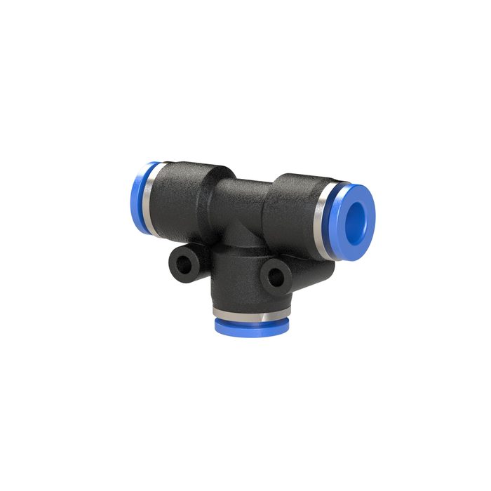 RIEGLER Push-in T-connector »Blue Series«, for hose exterior Ø 12 mm