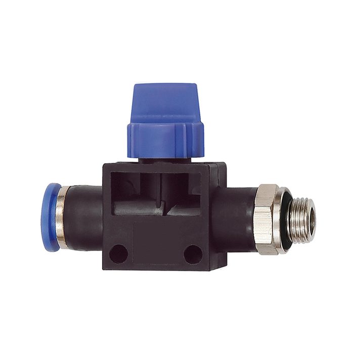 RIEGLER 3/2-way valve »Blue Series«, Plug connector, G 1/2 o.