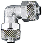 [110580] RIEGLER Angled connector, for hose 6/4 mm, AF 9, nickel-plated brass