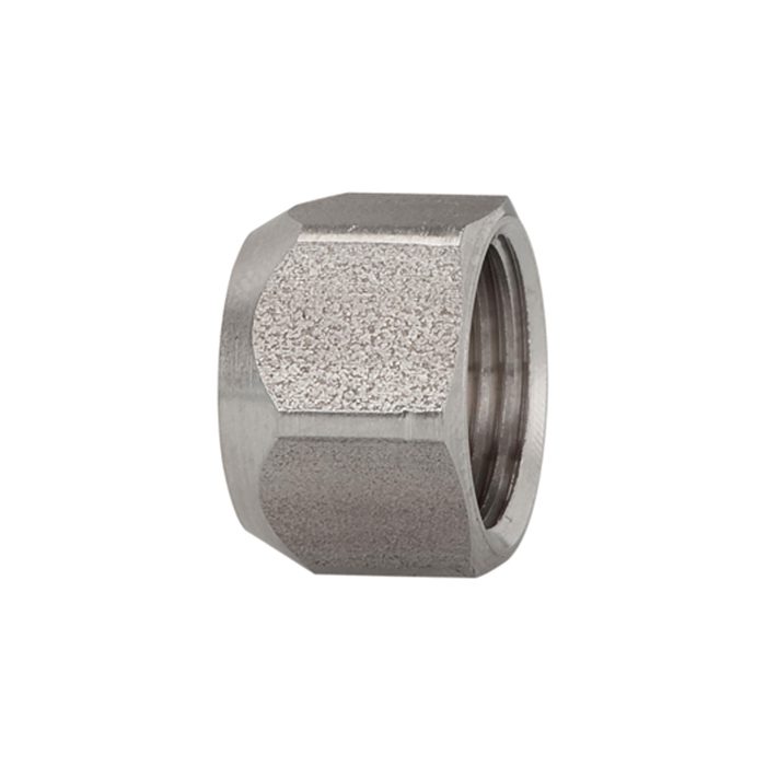 RIEGLER Überwurfmutter, M10x1,0, für Schlauch 6/4 mm, SW 12, ES 1.4404